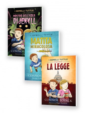 Il pacchetto con i primi 3 libri dei Tuttle (combo risparmio!)