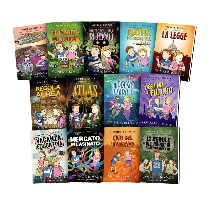 Il pacchetto con tutti i 13 libri dei Gemelli Tuttle (combo risparmio)